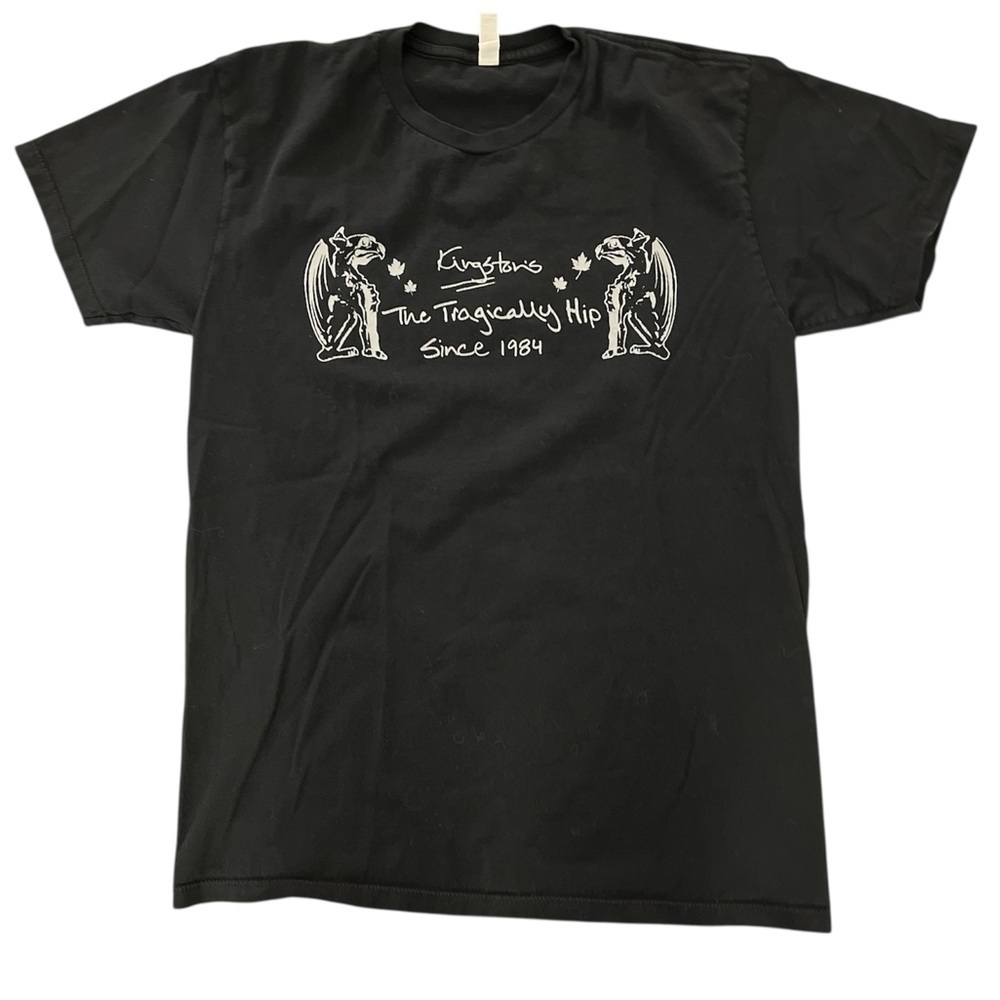 Kingston's The Tragically Hip Black T-Shirt SZ M